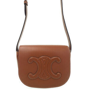 Celine Cuir Triomphe Folco Shoulder Bag